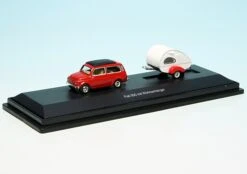 Schuco Fiat 500 Giardiniera Kombi Mit Piccolo ES Wohnwagen