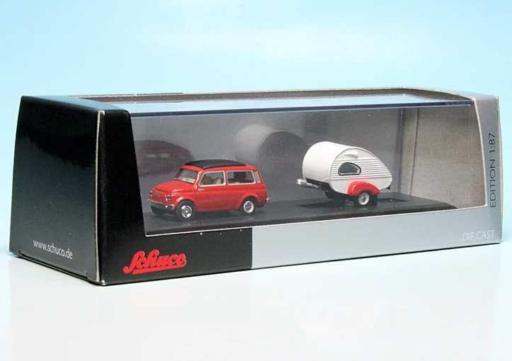 Schuco Fiat 500 Giardiniera Kombi Mit Piccolo ES Wohnwagen 5 Schuco Fiat 500 Giardiniera Kombi Mit Piccolo ES Wohnwagen – Bild 5
