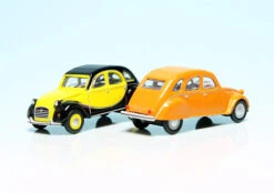 Schuco Ladegutpackung "Citroen 2CV" -Schuco 452640100 schuco ladegutpackung citroen 2cv 3