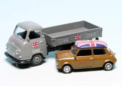 Schuco Hanomag Kurier Pritschenwagen Mit Mini Cooper "Mini-Service" 11 Schuco Hanomag Kurier Pritschenwagen Mit Mini Cooper "Mini-Service" -Schuco 452649000 schuco hanomag kurier pritschenwagen mit mini cooper miniservice 4