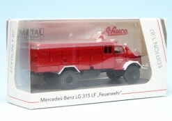Schuco Mercedes Benz LG 315 TLF 2400 "Feuerwehr" -Schuco 452649600 schuco mercedes benz lg 315 tlf 2400 feuerwehr 6