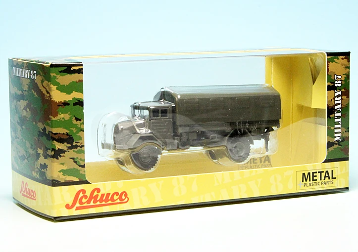 Schuco MAN LKW 5t GL 630 L2AE Pritsche/Plane "Bundeswehr" 7 Schuco MAN LKW 5t GL 630 L2AE Pritsche/Plane "Bundeswehr" – Bild 7