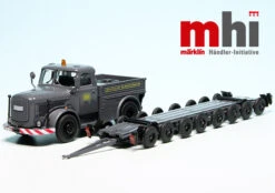 Schuco Kaelble KV 632 Schwerlast-Zugmaschine Mit Culemeyer Strassenroller "Deutsche Bundesbahn"