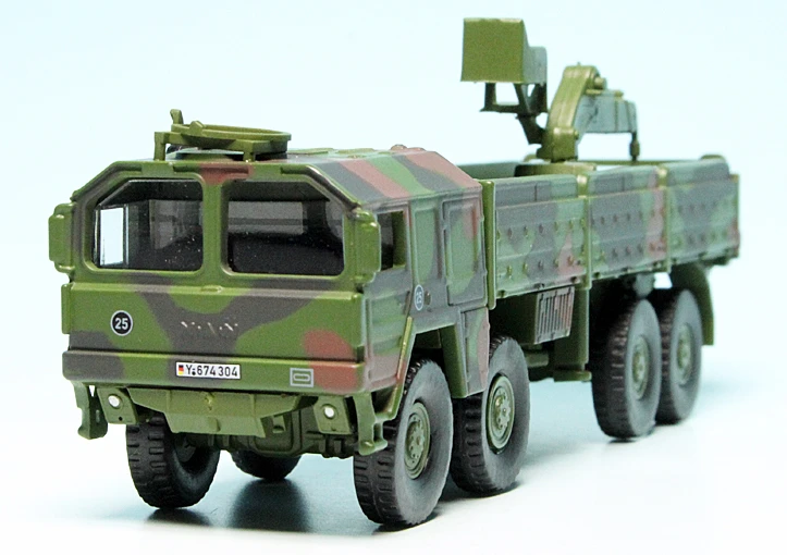 Schuco MAN LKW 10t GL KAT I 8x8 Pritschenwagen "Bundeswehr" 3 Schuco MAN LKW 10t GL KAT I 8x8 Pritschenwagen "Bundeswehr" – Bild 3