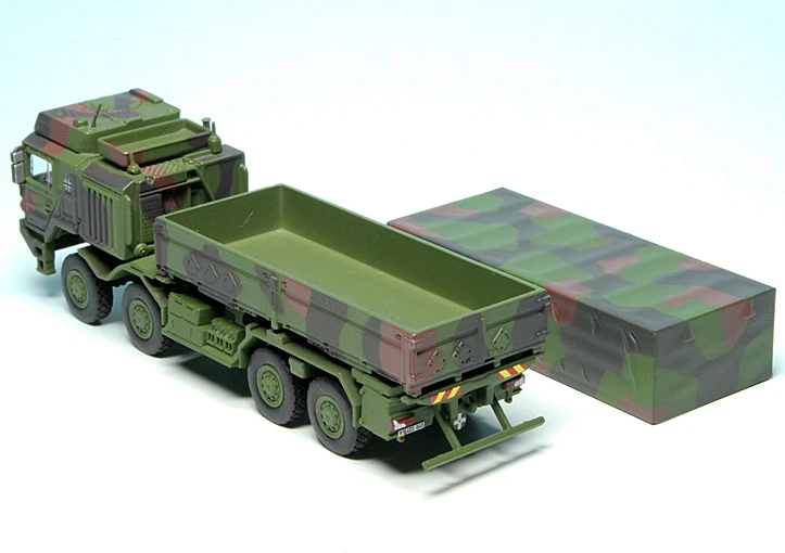 Schuco Rheinmetall MAN UTF 15t 8x8 Wechselpritsche/Plane "Bundeswehr" 4 Schuco Rheinmetall MAN UTF 15t 8x8 Wechselpritsche/Plane "Bundeswehr" – Bild 4