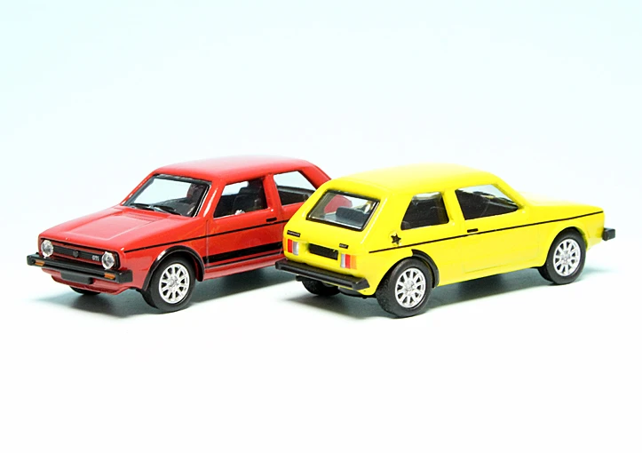 Schuco Ladegutpackung "VW Golf I" 3 Schuco Ladegutpackung "VW Golf I" – Bild 3