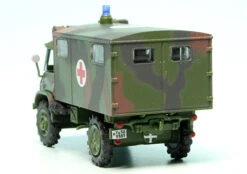 Schuco Mercedes Benz Unimog U 404 S Sanka "Bundeswehr / Rotes Kreuz" -Schuco 452667000 schuco mercedes benz unimog u 404 s sanka bundeswehr rotes kreuz 4