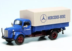 Schuco Mercedes Benz L3500 Pritsche/Plane "Mercedes-Benz"