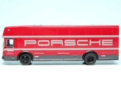 Schuco Mercedes Benz O 317 K Renntransporter "Porsche Renndienst" -Schuco 452668000 schuco mercedes benz o 317 k renntransporter porsche renndienst 3
