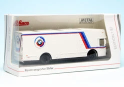 Schuco Mercedes Benz O 317 K Renntransporter "BMW Motorsport" -Schuco 452668100 schuco mercedes benz o 317 k renntransporter bmw motorsport 6
