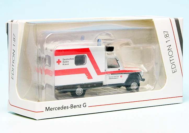 Schuco Mercedes Benz G-Modell Krankenwagen "Deutsches Rotes Kreuz DRK OV Schwelm" 6 Schuco Mercedes Benz G-Modell Krankenwagen "Deutsches Rotes Kreuz DRK OV Schwelm" – Bild 6