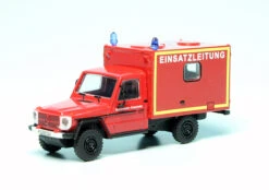 Schuco Wolf Sanka Mercedes Benz G-Modell "Bundeswehr - Feuerwehr Einsatzleitung"