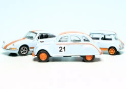 Schuco Set "Gulf Racing" -Schuco 452671600 schuco set gulf racing 2