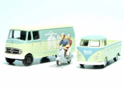 Schuco Set "Vespa Garage" -Schuco 452671700 schuco set vespa garage 2