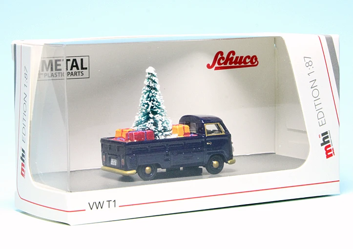 Schuco VW T1 Bulli Pritschenwagen "MHI Weihnachten 2022" 7 Schuco VW T1 Bulli Pritschenwagen "MHI Weihnachten 2022" – Bild 7