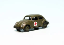 Schuco VW Käfer "Bundeswehr Sanitätsdienst / Rotes Kreuz"