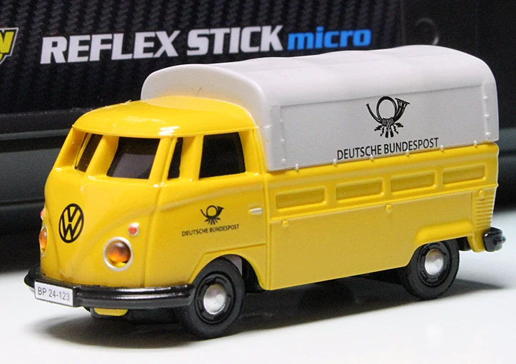 Schuco VW T1 Bulli Pritsche/Plane "Deutsche Bundespost" - Ferngesteuert Mit 2.4 GHz Technologie 2 Schuco VW T1 Bulli Pritsche/Plane "Deutsche Bundespost" - Ferngesteuert Mit 2.4 GHz Technologie – Bild 2