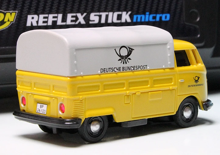 Schuco VW T1 Bulli Pritsche/Plane "Deutsche Bundespost" - Ferngesteuert Mit 2.4 GHz Technologie 3 Schuco VW T1 Bulli Pritsche/Plane "Deutsche Bundespost" - Ferngesteuert Mit 2.4 GHz Technologie – Bild 3