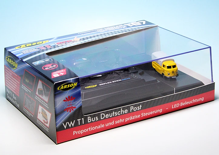 Schuco VW T1 Bulli Pritsche/Plane "Deutsche Bundespost" - Ferngesteuert Mit 2.4 GHz Technologie 7 Schuco VW T1 Bulli Pritsche/Plane "Deutsche Bundespost" - Ferngesteuert Mit 2.4 GHz Technologie – Bild 7