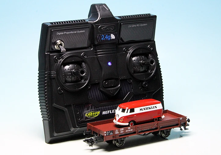 Schuco VW T1 Bulli Kastenwagen "Märklin" - Ferngesteuert Mit 2.4 GHz Technologie-Copy 1 Schuco VW T1 Bulli Kastenwagen "Märklin" - Ferngesteuert Mit 2.4 GHz Technologie-Copy