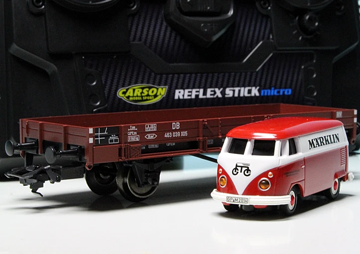 Schuco VW T1 Bulli Kastenwagen "Märklin" - Ferngesteuert Mit 2.4 GHz Technologie-Copy 4 Schuco VW T1 Bulli Kastenwagen "Märklin" - Ferngesteuert Mit 2.4 GHz Technologie-Copy – Bild 4