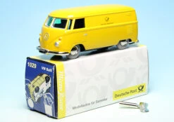 Schuco Microracer 1029 / VW T1 Bulli Kastenwagen "Deutsche Bundespost"