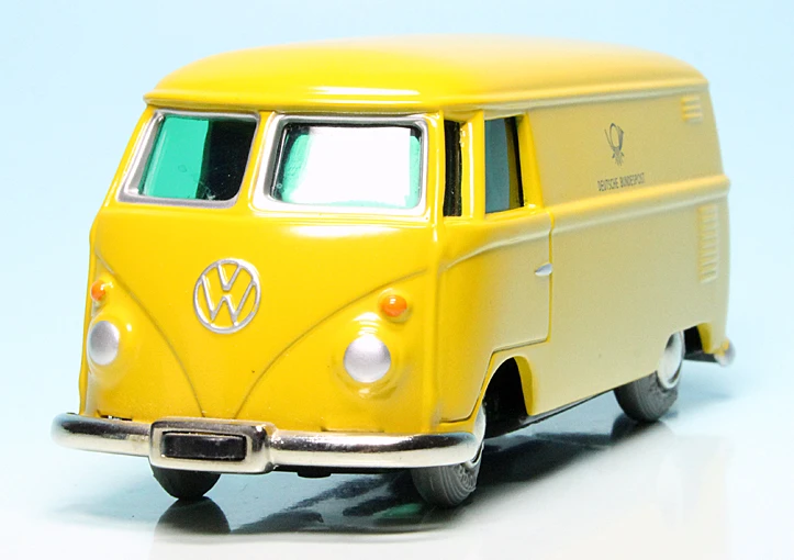 Schuco Microracer 1029 / VW T1 Bulli Kastenwagen "Deutsche Bundespost" 3 Schuco Microracer 1029 / VW T1 Bulli Kastenwagen "Deutsche Bundespost" – Bild 3