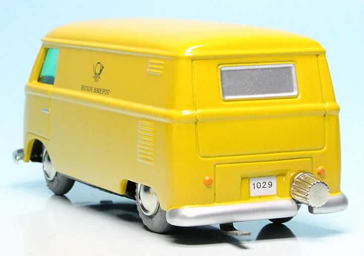 Schuco Microracer 1029 / VW T1 Bulli Kastenwagen "Deutsche Bundespost" 6 Schuco Microracer 1029 / VW T1 Bulli Kastenwagen "Deutsche Bundespost" – Bild 6
