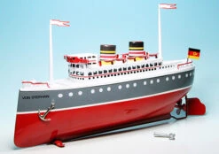 Schuco Blechdampfer / Postschiff "Heinrich Von Stephan"