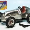 Schuco "100 Jahre Automobil" Mercedes Benz 1936 Rennwagen / Schuco Studio I 1050 Montagekasten