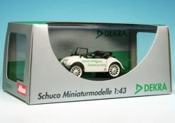 Schuco Hanomag Kommissbrot Cabriolet "Dekra" -Schuco 900011 Schuco Hanomag Komissbrot Cabriolet Dekra z7