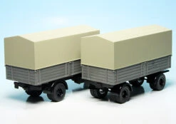 Schuco -Schuco 900013 schuco krupp titan pritscheplanehaengerzug deutsche bundespost fernmeldedienst 1