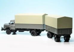 Schuco Krupp Titan Pritsche/Plane-Hängerzug "Deutsche Bundespost Fernmeldedienst" -Schuco 900013 schuco krupp titan pritscheplanehaengerzug deutsche bundespost fernmeldedienst 5