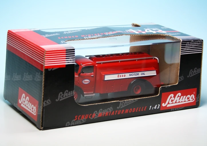 Schuco Mercedes Benz L6600 Tankwagen "Esso" 7 Schuco Mercedes Benz L6600 Tankwagen "Esso" – Bild 7