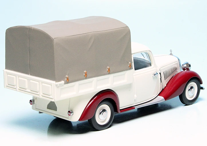 Schuco Mercedes Benz 170V Pritsche/Plane "Mercedes Benz Classic" 2 Schuco Mercedes Benz 170V Pritsche/Plane "Mercedes Benz Classic" – Bild 2