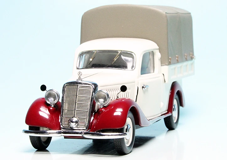 Schuco Mercedes Benz 170V Pritsche/Plane "Mercedes Benz Classic" 3 Schuco Mercedes Benz 170V Pritsche/Plane "Mercedes Benz Classic" – Bild 3