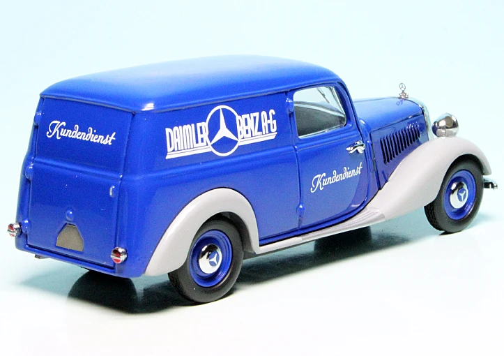 Schuco Mercedes Benz 170V Kastenwagen "Daimler-Benz AG Kundendienst" 2 Schuco Mercedes Benz 170V Kastenwagen "Daimler-Benz AG Kundendienst" – Bild 2