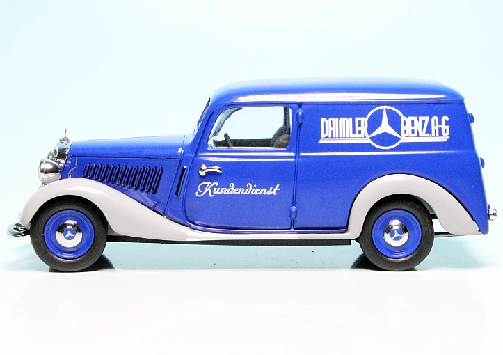 Schuco Mercedes Benz 170V Kastenwagen "Daimler-Benz AG Kundendienst" 5 Schuco Mercedes Benz 170V Kastenwagen "Daimler-Benz AG Kundendienst" – Bild 5