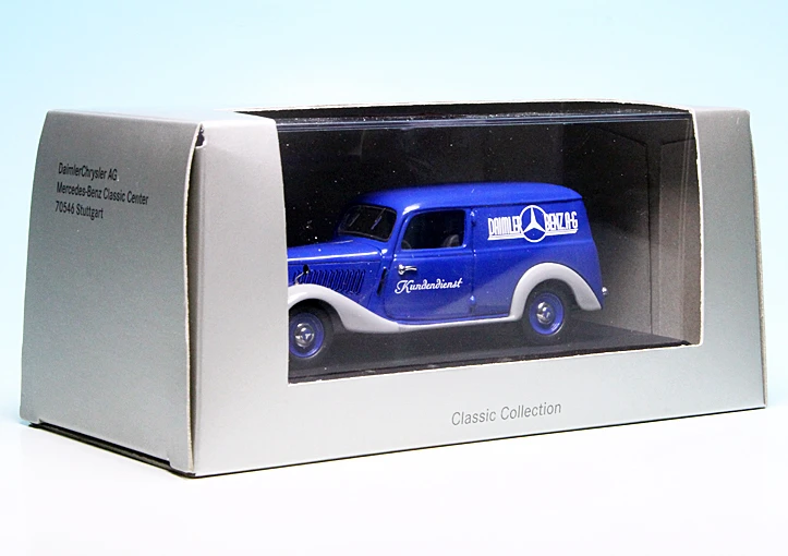 Schuco Mercedes Benz 170V Kastenwagen "Daimler-Benz AG Kundendienst" 7 Schuco Mercedes Benz 170V Kastenwagen "Daimler-Benz AG Kundendienst" – Bild 7