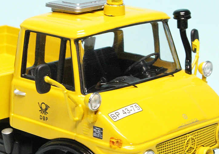 Schuco Mercedes Benz Unimog U 406 Pritsche "Deutsche Bundespost" 5 Schuco Mercedes Benz Unimog U 406 Pritsche "Deutsche Bundespost" – Bild 5