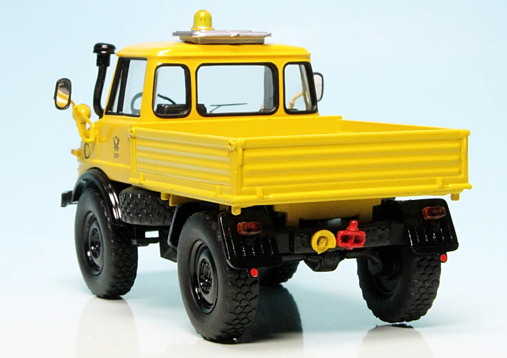 Schuco Mercedes Benz Unimog U 406 Pritsche "Deutsche Bundespost" 6 Schuco Mercedes Benz Unimog U 406 Pritsche "Deutsche Bundespost" – Bild 6