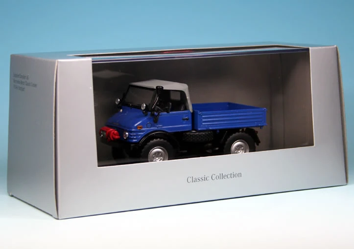 Schuco Mercedes Benz Unimog U 406 Pritsche "Mercedes Benz Classic" 7 Schuco Mercedes Benz Unimog U 406 Pritsche "Mercedes Benz Classic" – Bild 7