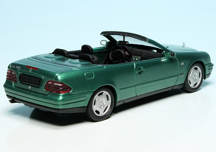 Schuco Mercedes Benz CLK-Klasse Elegance Cabriolet (A208) (1998) "Mercedes Benz Werbemodell" 2 Schuco Mercedes Benz CLK-Klasse Elegance Cabriolet (A208) (1998) "Mercedes Benz Werbemodell" – Bild 2