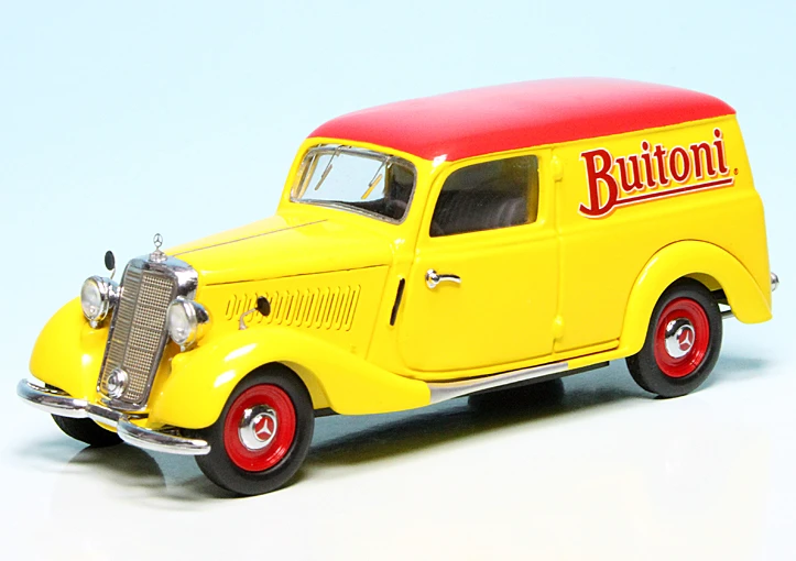 Schuco Mercedes Benz 170V Kastenwagen "Buitoni" 1 Schuco Mercedes Benz 170V Kastenwagen "Buitoni"