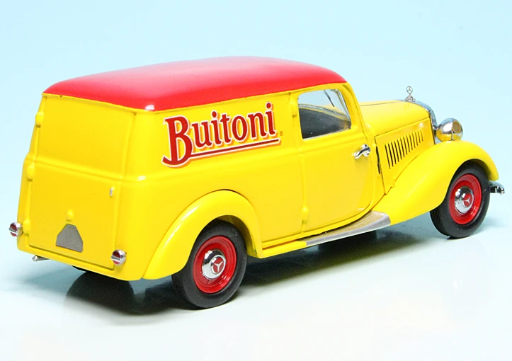 Schuco Mercedes Benz 170V Kastenwagen "Buitoni" 2 Schuco Mercedes Benz 170V Kastenwagen "Buitoni" – Bild 2
