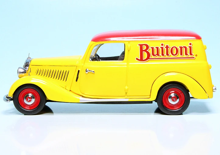 Schuco Mercedes Benz 170V Kastenwagen "Buitoni" 5 Schuco Mercedes Benz 170V Kastenwagen "Buitoni" – Bild 5