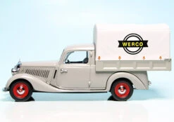 Schuco Mercedes Benz 170V Pritsche/Plane "WERCO" -Schuco 901153 schuco mercedes benz 170v pritscheplane werco 4