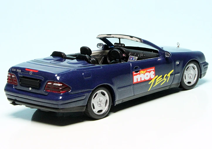 Schuco Mercedes Benz CLK-Klasse Elegance Cabriolet (A208) (1998) "mot Test" 2 Schuco Mercedes Benz CLK-Klasse Elegance Cabriolet (A208) (1998) "mot Test" – Bild 2