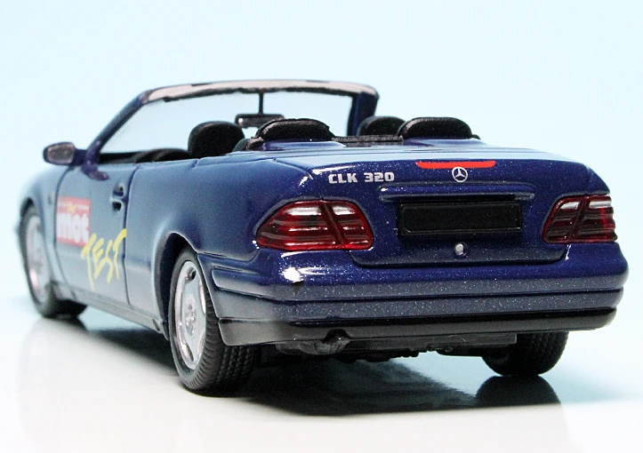 Schuco Mercedes Benz CLK-Klasse Elegance Cabriolet (A208) (1998) "mot Test" 6 Schuco Mercedes Benz CLK-Klasse Elegance Cabriolet (A208) (1998) "mot Test" – Bild 6