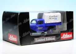 Schuco Mercedes Benz 170V Pritsche/Plane "Nürnberger Nachrichten" -Schuco 901159 schuco mercedes benz 170v pritscheplane nuernberger nachrichten 6